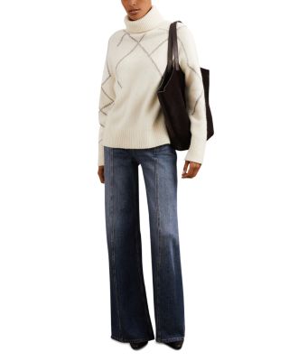 Cookie Pattern Knit Sweater