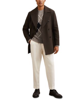 Cooke Relaxed Fit Crewneck Argyle Sweater