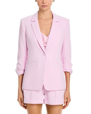 Khloe Ruched-Cuff Blazer