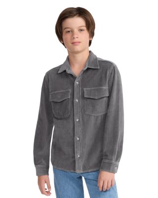 Boys' Fine Wale Cord Button Down Shirt - Little Kid, Big Kid