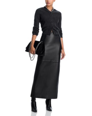 Wool Blend V Neck Cardigan Sweater