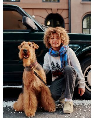 Boys' Truck Crewneck Sweater - Big Kid