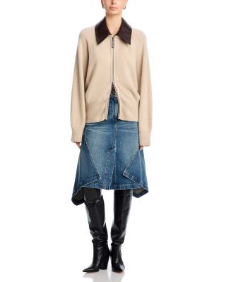 Conrad Cashmere Zippered Jacket