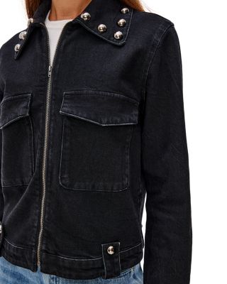 Roxbury Studded Denim Jacket