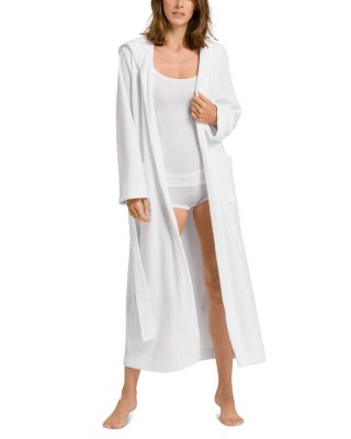 Robe Selection Plush Hooded Long Robe