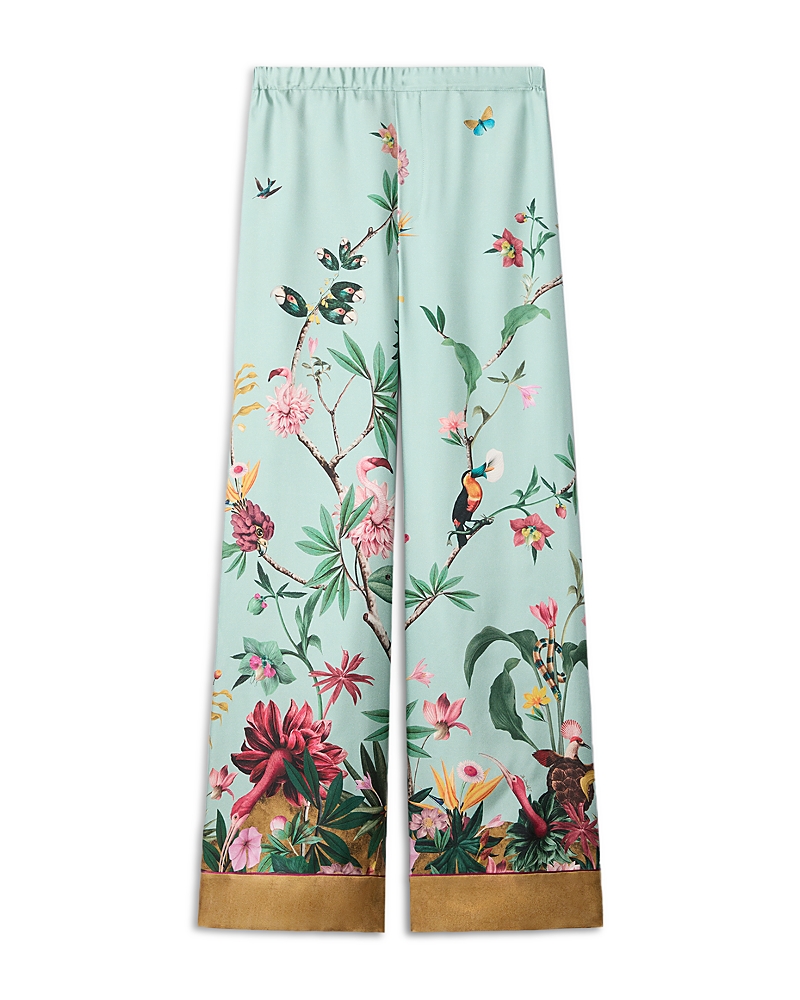 LA DOUBLEJ LA DOUBLEJ SILK PAJAMA PANTS