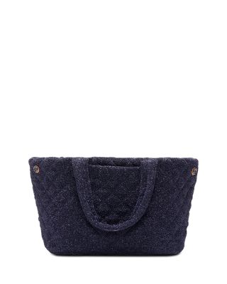 Metro City Small Shimmer Quilted Tote Bag