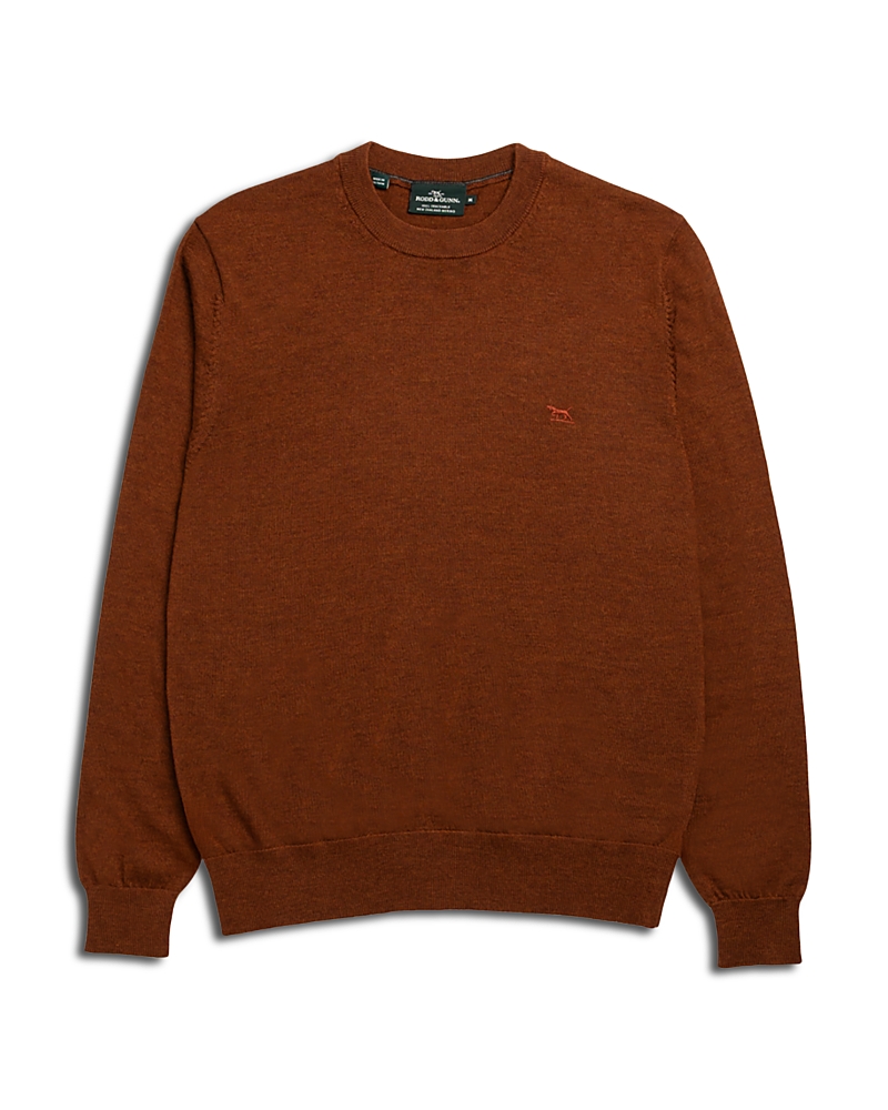 Rodd & Gunn York Bay Merino Wool Sweater In Brown