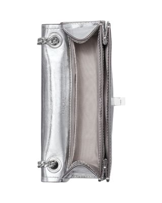 Kira Turnlock Leather Shoulder Bag