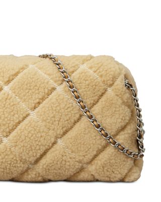 Fleming Quilted Shearling Crossbody Bag