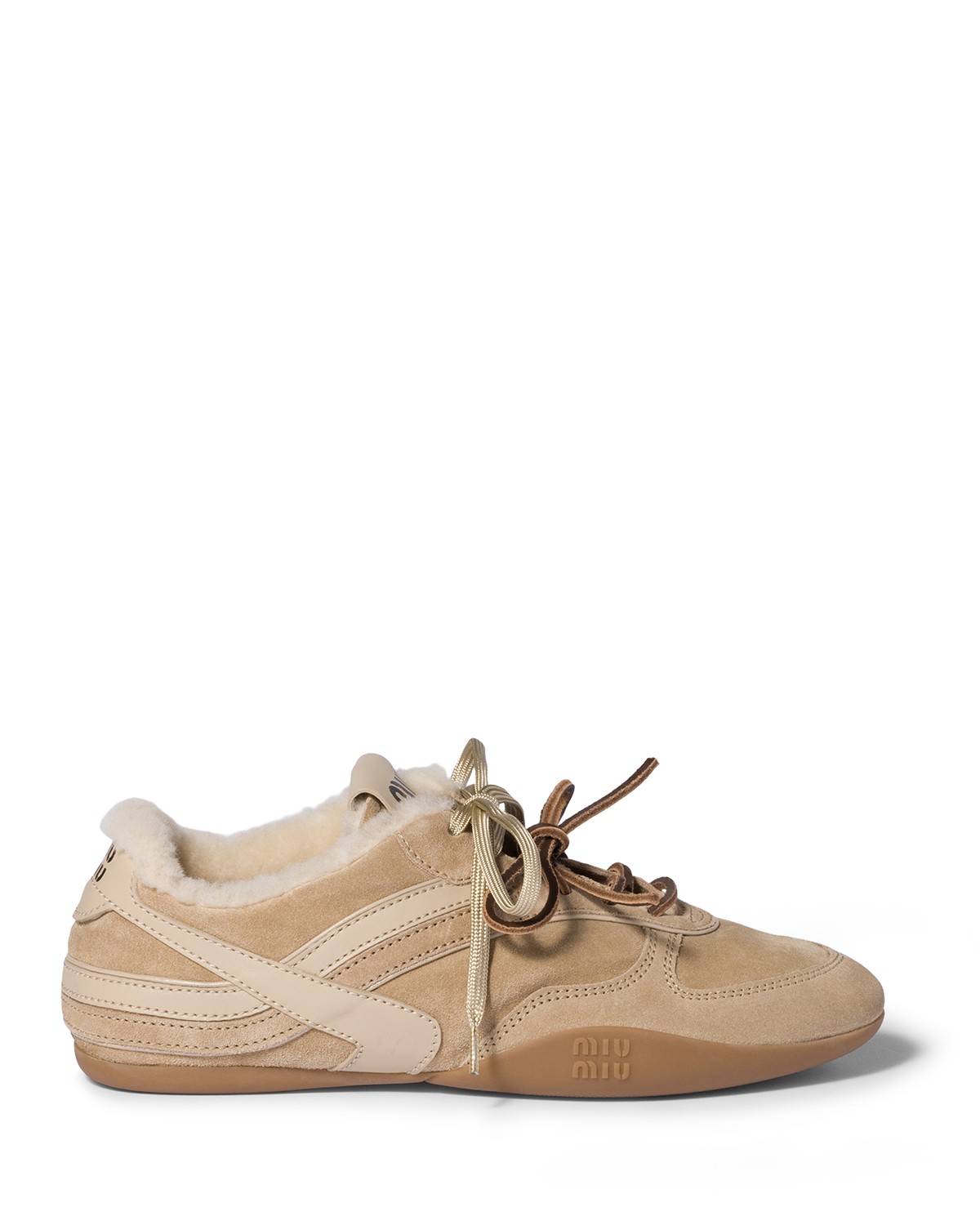 Women's Shearling Lined Low Top Sneakers