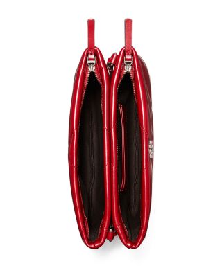 Kira Diamond Quilted Leather Crossbody Bag