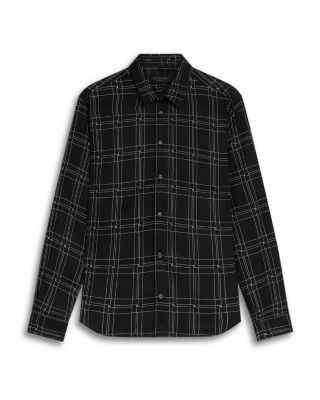 Lirra Printed Long Sleeve Button Front Shirt