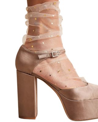 Starry Sky Tulle Socks