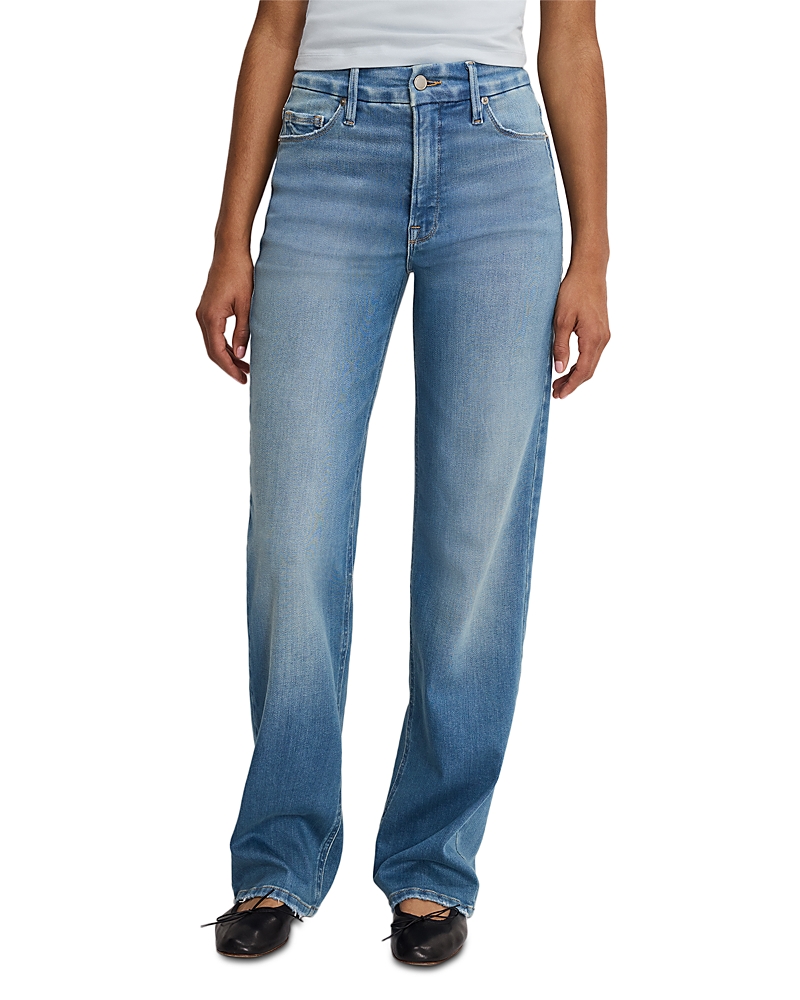 Good American Good True Straight Jeans in Indigo1125