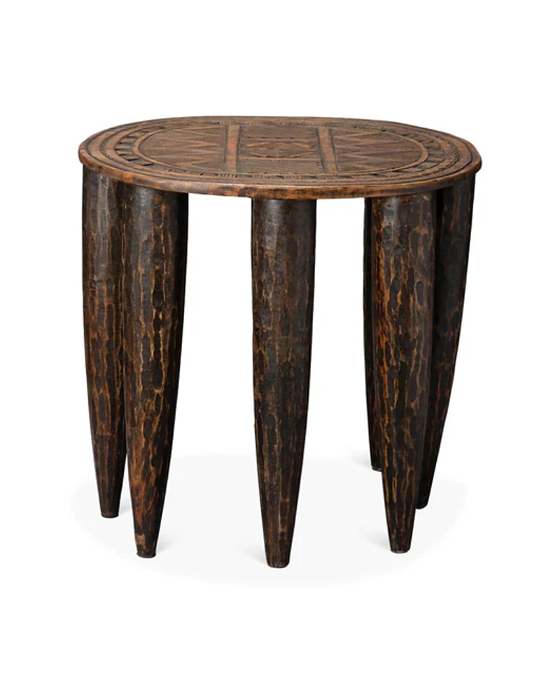 Jamie Young Naga Mango Wood Side Table