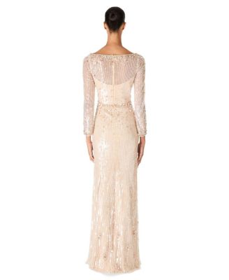  Kestra Sequin-Embellished Maxi Dress