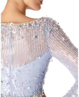  Kestra Sequin-Embellished Maxi Dress