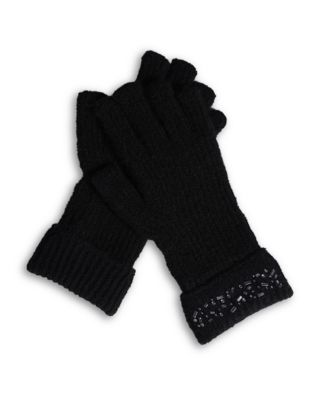 Embellished Beanie & Gloves Set