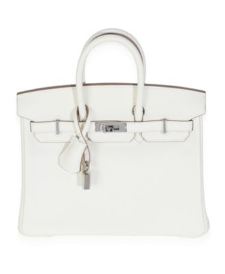 Birkin 25 Leather Handbag