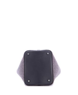 MM Picotin Lock Bag Felt with Leather