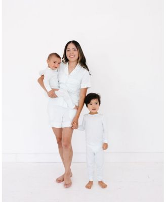  Boys' Cloud Stripe Bamboo Sleeper - Baby