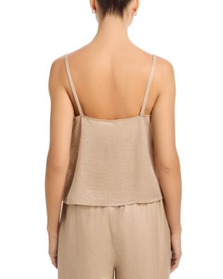 The Linen Camisole & Wide-Leg Pants