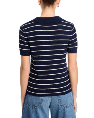 The Striped Short Sleeve Polo
