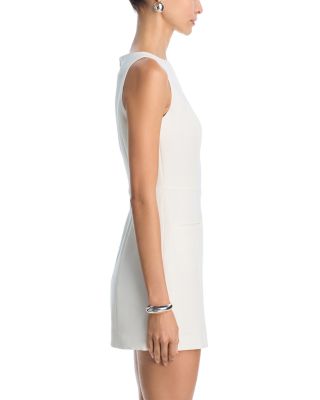 Whisper Boat Neck Mini Dress