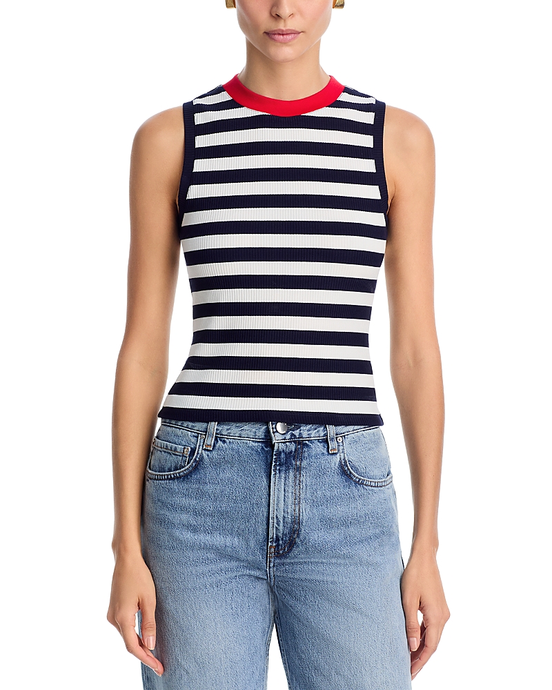 French Connection Esmae Ribbed Sleeveless Top