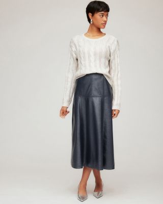Bronwyn Faux Leather Skirt