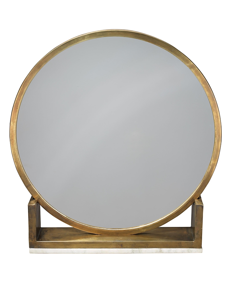 Jamie Young Odyssey Table Mirror In Gold