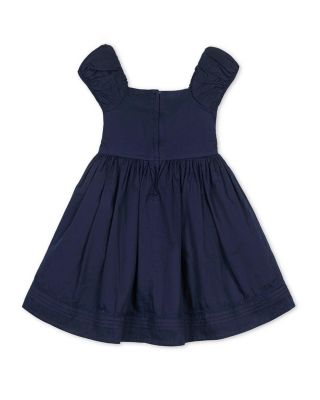 Girls&#39; Organic Puff Sleeve Pintuck Sateen Party Dress - Little Kid, Big Kid