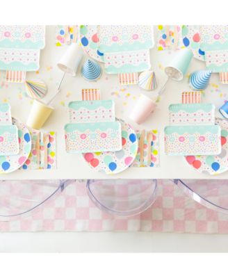 It's A Birthday Cake Large Paper Plates, Set of 8