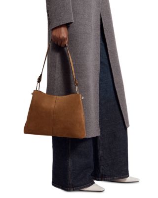 Lana Small Suede Shoulder Bag 