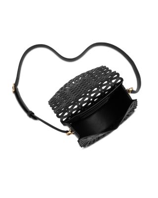 McCall Laser Cut Leather Clutch