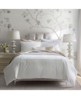  Scallop Hotel Duvet Cover 4 Piece Set, Queen