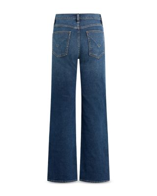 Rosie High Rise Wide Leg Jeans in Deep Ray