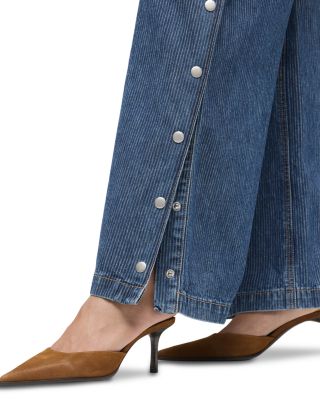 James High Rise Wide Leg Jeans in Bedford Cord