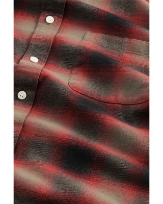 Deon Long Sleeve Button Front Flannel Shirt
