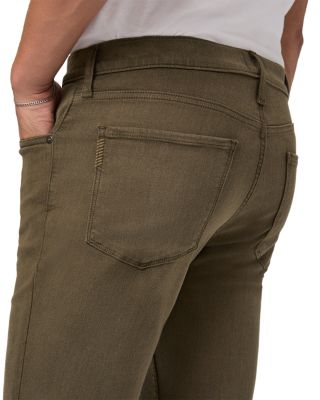 Normandie Straight Fit Jeans in Olive Branch