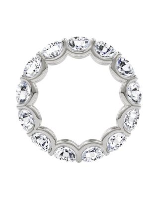 Eternity Band in Platinum, 6.5ctw Round Brilliant Lab Grown Diamonds