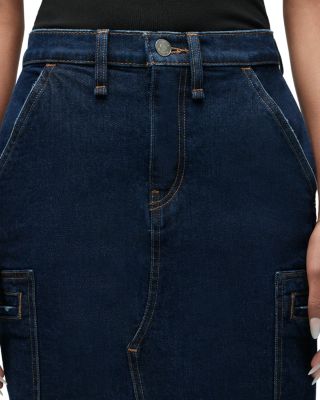 Reconstructed Denim Skirt