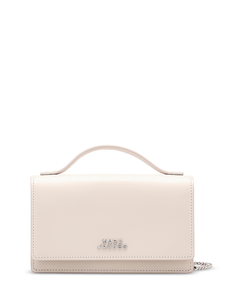 Marc Jacobs The Glam Mirror Leather Mini Bag In Pink