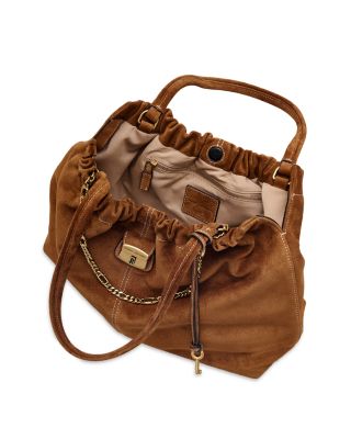 The Christina Suede Tote