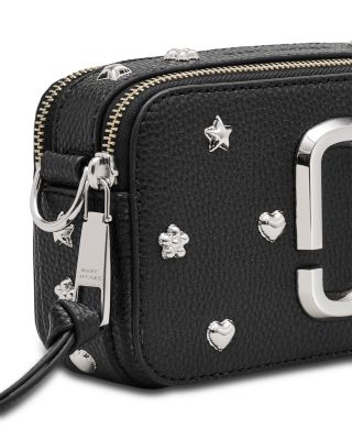 The Snapshot Icon Mini Studded Leather Camera Bag