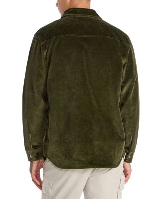 Snap Front Corduroy Overshirt