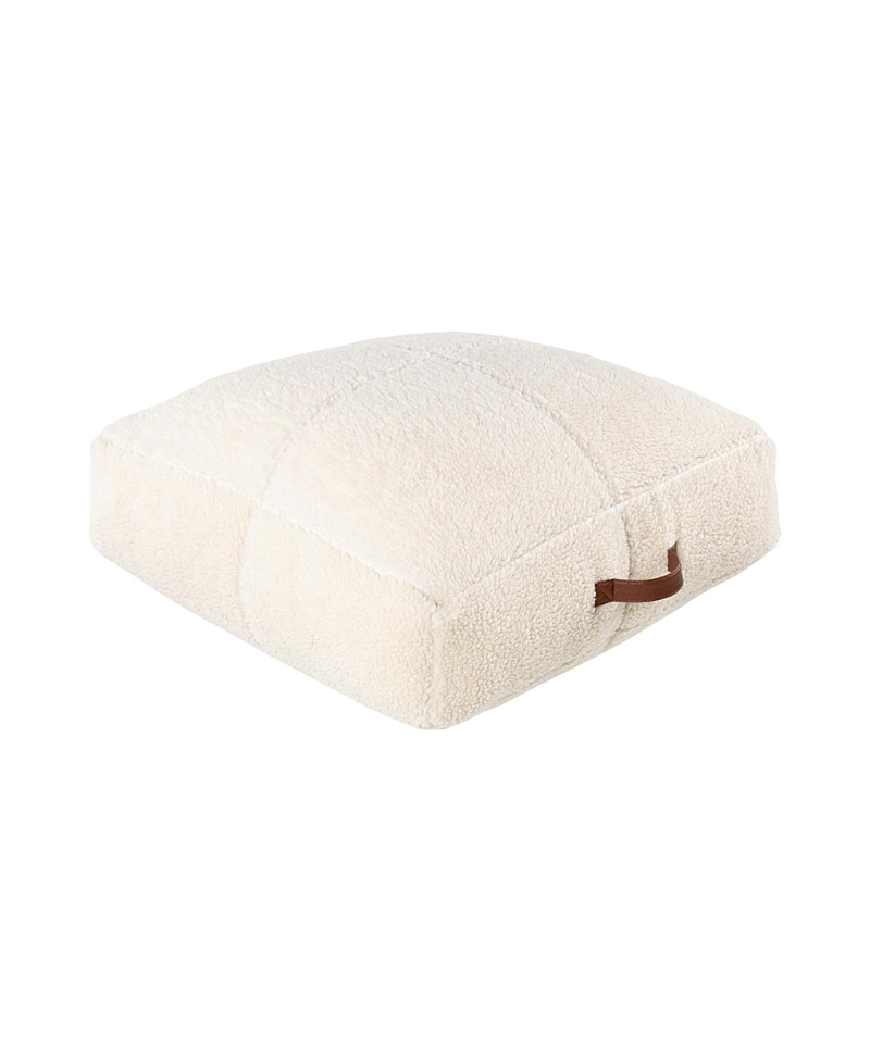 Surya Shepherd Floor Pillow In White