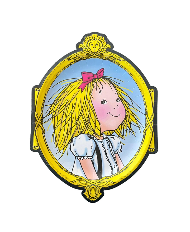 Jollity & Co Eloise At The Plaza Extra Large Paper Plates, Set Of 8 In Multi