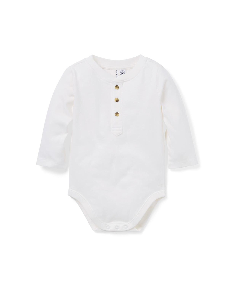 Janie and Jack Boys' Henley Bodysuit - Baby